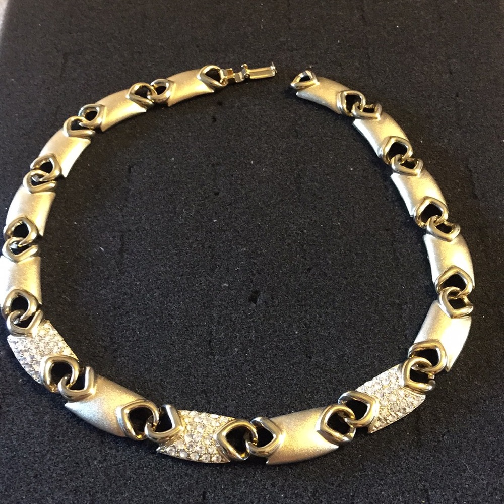 Vintage Darla rhinestone necklace